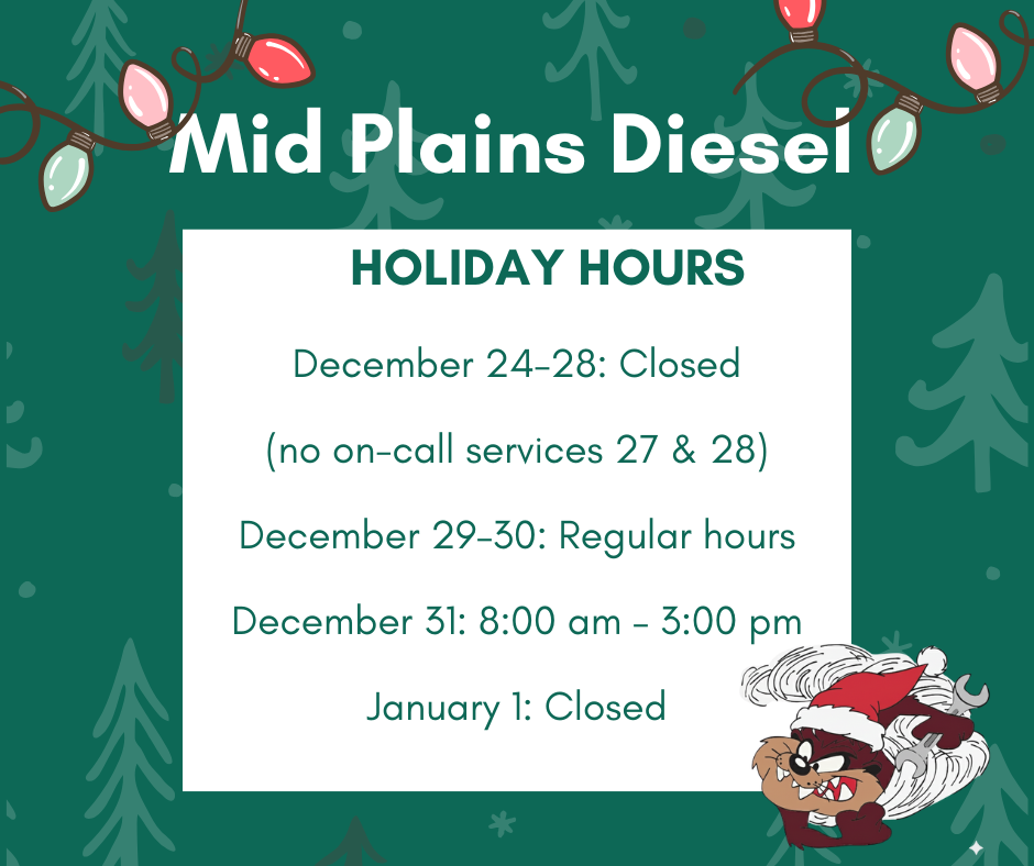 Holiday Hours